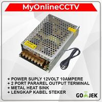 Gambar Adaptor CCTV Power Suply 12 Volt 10 Ampere Adaftor 10A 12V dari MyOnlineCCTV Kota Administrasi Jakarta Barat 1 Tokopedia