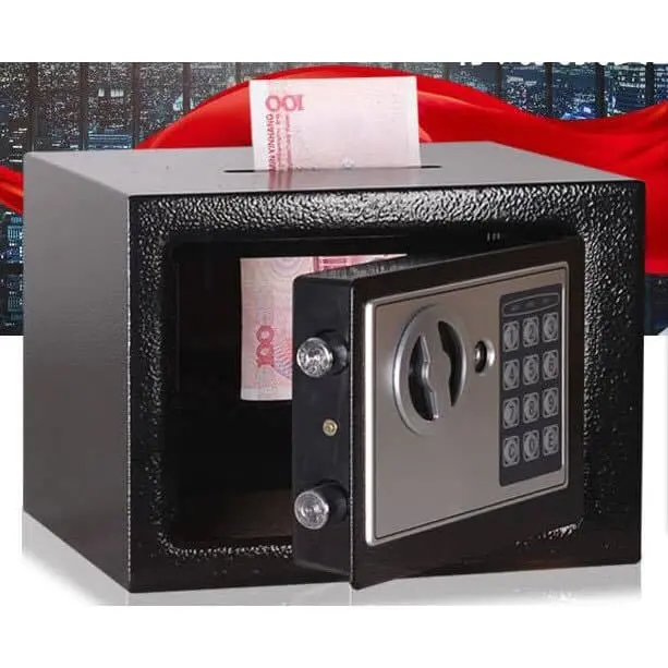 TaffGUARD Brankas Mini Electric Password Deposit Box Lubang Celengan 0