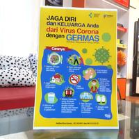 Gambar Poster Waspada Corona dari Sahabat Sejasa Kab. Sleman 3 Tokopedia