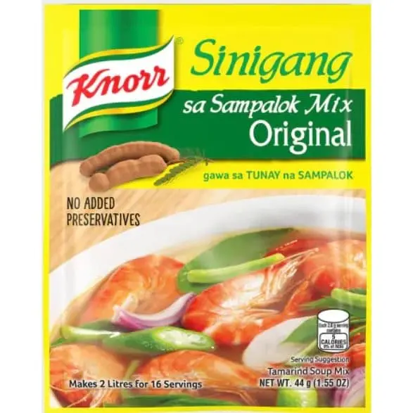 Knorr Sinigang 44g sa Sampalok mix original Bumbu Penyedap
