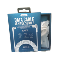 Gambar REMAX Kabel Data 3A 100% original colokan IPHONE RC157i Quick Charging dari CHIPSMART SEMARANG Kota Semarang 3 Tokopedia