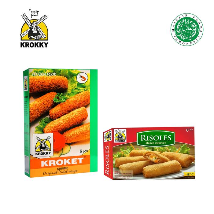 Gambar Krokky set Kroket Shrimp & Risoles dari Krokky Shop Kota Administrasi Jakarta Barat Tokopedia