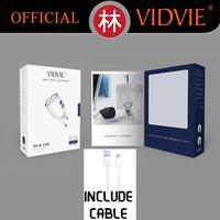 Gambar Vidvie PLE201 V8 Dual USB Charger 2.1A With Micro USB Cable - Putih dari Liem Group Kota Administrasi Jakarta Barat 4 Tokopedia