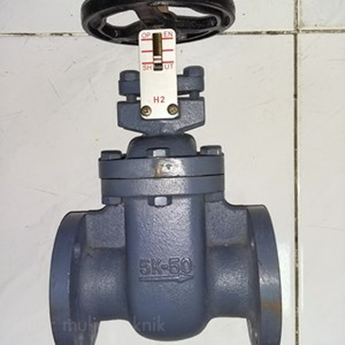 Jual 4 inch gate valve cast iron 5k Gate valve Material : Cast Iron ...