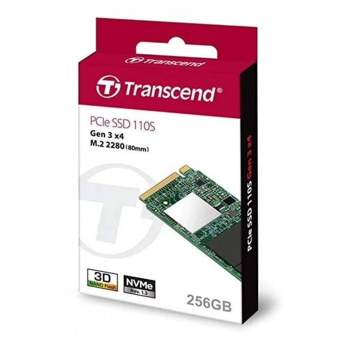 Promo Transcend SSD 256GB M.2 PCIe 110S - TS256GMTE110S Cicil 0