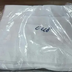 Saputangan Handuk Putih Polos Tebal Lembut Merk Mutia