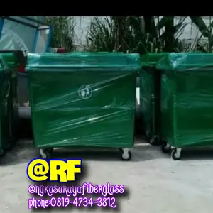 tempat sampah bak roda 600liter angkasarayafiber