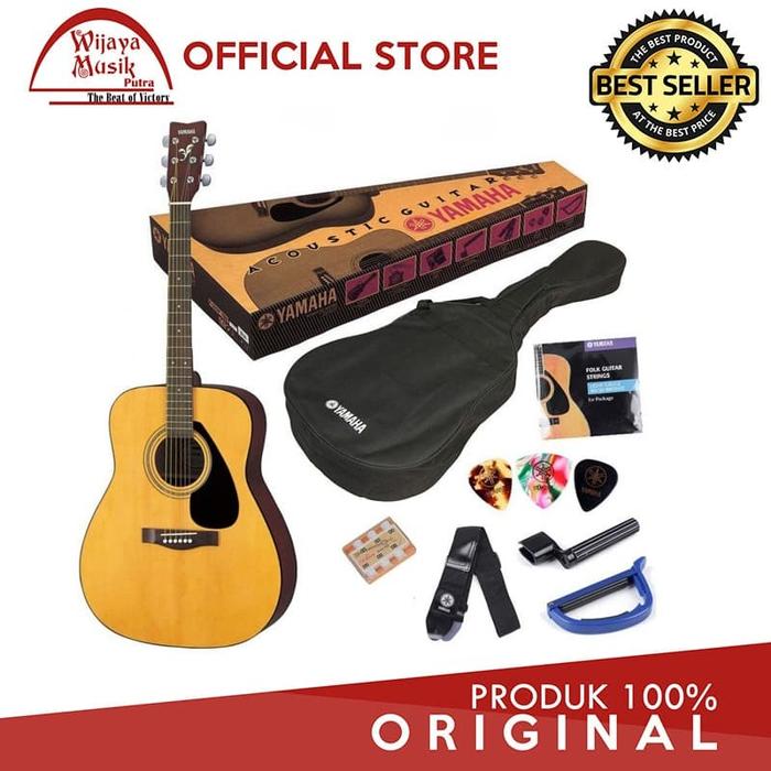 Gambar Yamaha Gitar Akustik F 310 P / F-310 P / F310P P - Natural (Package) - SATUAN dari W Musik Kota Administrasi Jakarta Utara Tokopedia