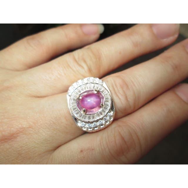 Gambar Natural Pink Safir Selon Ster Kecil Pedes Kwalitas Top SF001 dari CNC phoneshop Kota Administrasi Jakarta Pusat Tokopedia