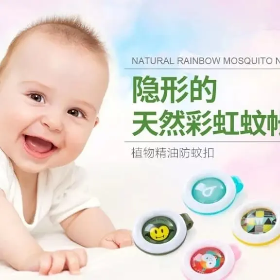 Clip Tempelan Anti/Penangkal Nyamuk ~ MOSQUITO REPELLENT BUCKLE 0