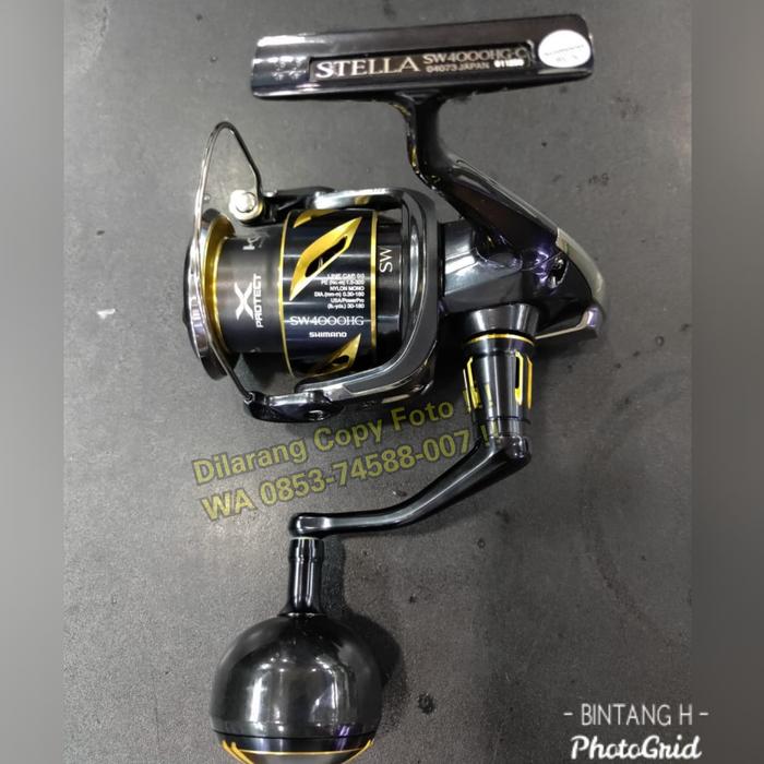 jual shimano stella 4000 Reel Shimano Stella SW 4000 HG C Model 2020 di Guava Fishing