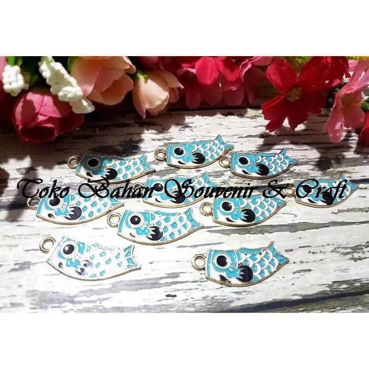 charm logam koinobori -isi 2 /set 1