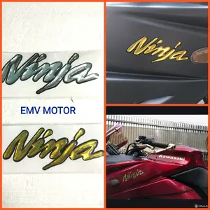 Emblem sticker timbul motor ninja