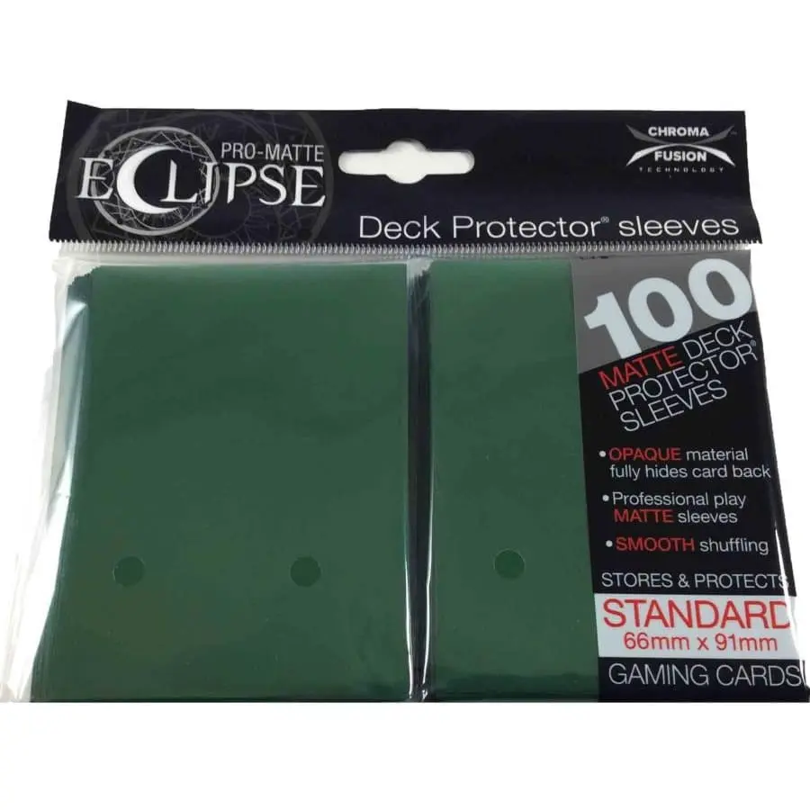 Ultra Pro Eclipse 100 Sleeves Green Colour