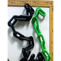 Gambar Rantai Plastik PVC lebar 24 mm diameter pvc 8 mm - 1 meter - Hijau dari BR2 Locker Kota Administrasi Jakarta Utara 1 Tokopedia