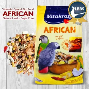VITAKRAFT AFRICAN For Grey Parrots Dan Sejenisnya