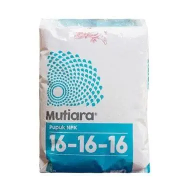 Pupuk mawar Npk mutiara biru 16-16-16 100 gram Bunga Tanaman 0