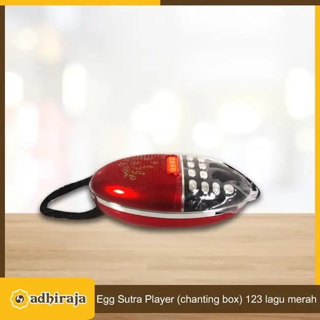 Radio Buddha Chanting Box Sutra Player 123 Lagu Red