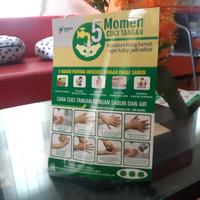 Gambar Stiker 5 Momen Cuci Tangan versi Umum dari Sahabat Sejasa Kab. Sleman 4 Tokopedia
