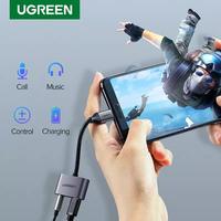 Gambar UGREEN 2in1 Adapter Type C Jack Audio 3.5mm + charging for smartphone android oppo vivo realme xiaomi 50596 dari Edgecom Kota Administrasi Jakarta Pusat 2 Tokopedia