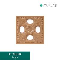 Gambar Roster Keramik Lubang Angin Keramik Bunga Tulip 20 x 20 cm - White dari Roster Granit Mukura Kota Administrasi Jakarta Utara 3 Tokopedia