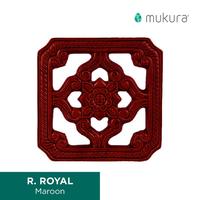 Gambar Roster Keramik / Lubang Angin / Loster Mukura Ceramics Royal 30x30cm - Maroon dari Roster Granit Mukura Kota Administrasi Jakarta Utara 4 Tokopedia