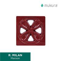 Gambar Rooster / Roster Keramik / Lubang Angin / Loster Milan 20x20cm - Maroon dari Roster Granit Mukura Kota Administrasi Jakarta Utara 5 Tokopedia