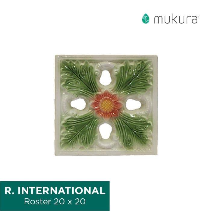Gambar Roster Keramik / Lubang Angin Mukura / Loster International 20x20cm - Yellow dari Roster Granit Mukura Kota Administrasi Jakarta Utara Tokopedia