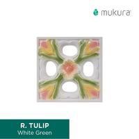 Gambar Roster Keramik Lubang Angin Keramik Bunga Tulip 20 x 20 cm - White dari Roster Granit Mukura Kota Administrasi Jakarta Utara 2 Tokopedia