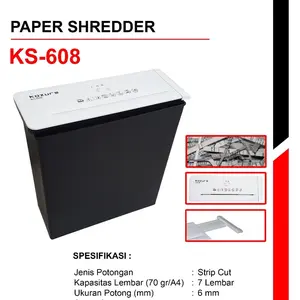 KOZURE KS608 Strip Cut - Paper Shredder / Mesin Penghancur Kertas