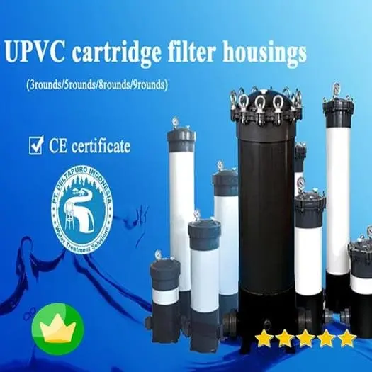 Housing Cartridge Filter PVC 40 inch isi 5