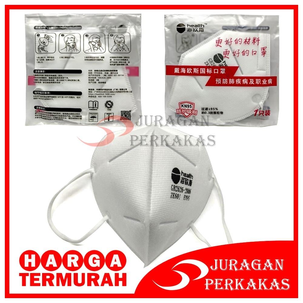 HEALTH MASKER WAJAH KN95 ANTI VIRUS CORONA COVID-19 RUMAH SAKIT N95