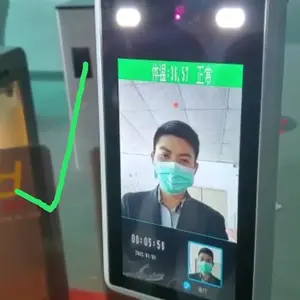 Flap Swing Pedestrian Barrier Gate 1 Lane/Jalur Mix with Double