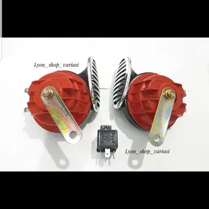Klakson Keong Double 12 Volt Free Riley Plus Breket Bi