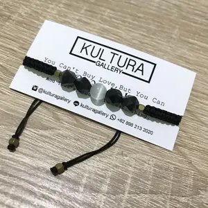 Gelang 5 Batu Hexagon dan Moon Stone