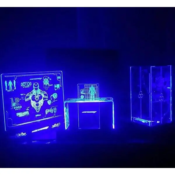 jarvis tony desk 1/12 meja layar terpisah