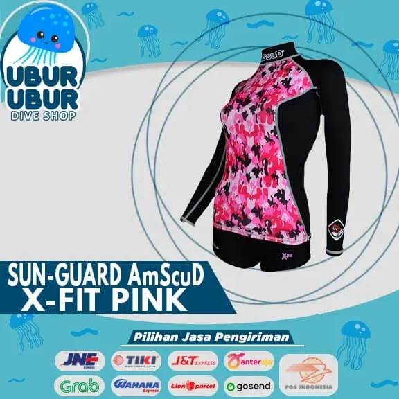Sun Guard Amscud Long X-Fit Pink 0