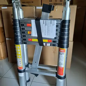 Tangga dobel telescopic 2.5 + 2.5m ( 5meter )