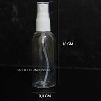 Gambar READY STOCK Botol Spray 60ml Hand Sanitizer Plastik Bening dari BAR TOOLS INDONESIA Kota Malang 2 Tokopedia