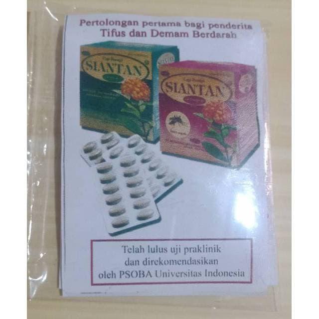 Obat Typhus Kapsul Bunga Siantan