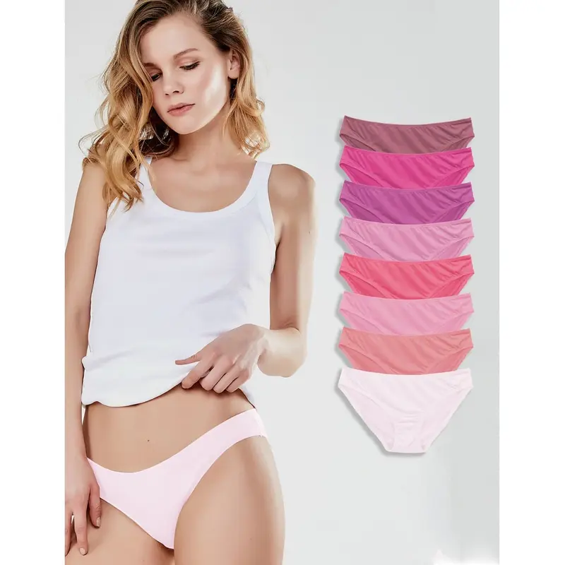 Panties Brief Comfort Cotton Eight Colour Collection 0