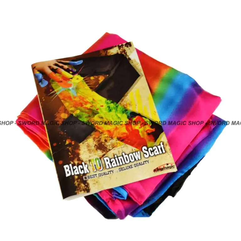 Alat Sulap Color Change Streamer Rainbow - Selendang Berubah Warna