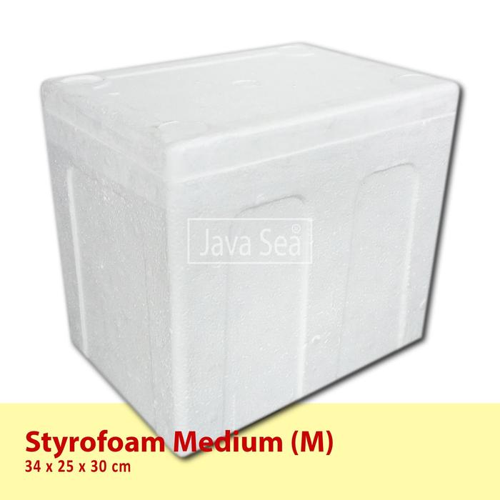 Gambar Styrofoam M ukuran 34x25x30 cm dari JAVA SEA Kab. Tangerang Tokopedia