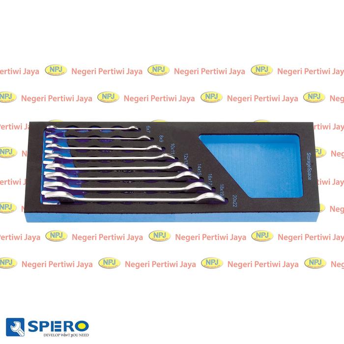 Gambar Spero Double Open End Wrench Set 8 Pcs - Kunci Pas dari negeripertiwijaya Kota Administrasi Jakarta Barat Tokopedia