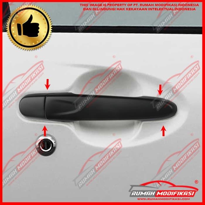 Gambar DOOR HANDLE COVER - COVER HANDLE PINTU - TOYOTA AVANZA 2019-ON - BLACK dari Rumah-Modifikasi Kota Tangerang Tokopedia