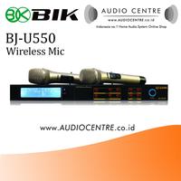 Gambar BIK BJ-U550 / BJ-M550 Wireless Mic / bik bju550 dari Audio Centre Official Kota Administrasi Jakarta Barat 2 Tokopedia