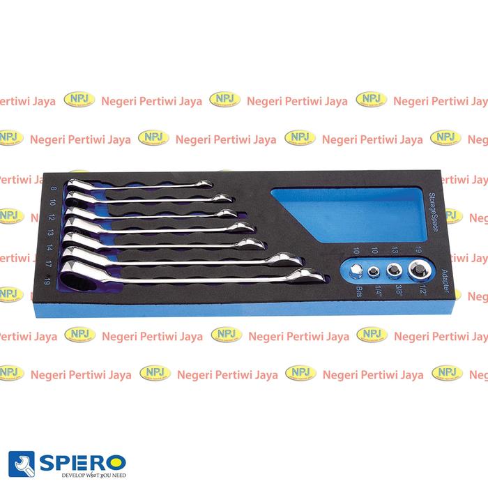 Gambar Spero Reversible Ratchet Combination Wrench 11 Pcs dari negeripertiwijaya Kota Administrasi Jakarta Barat Tokopedia