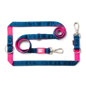 Max & Molly Multi Function Leash PINK
