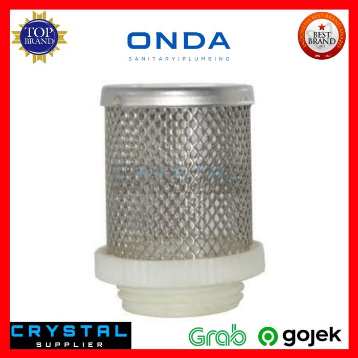 Gambar FILTER ONDA 1/2" inch / Saringan Tusen / Foot Klep Valve Pompa Air dari Crystal Supplier Kota Semarang Tokopedia