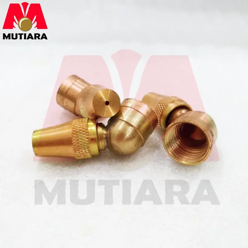 Nozzle Tembak Kuningan bengkok spuyer Apollo MTR model Tanika Tasco 3